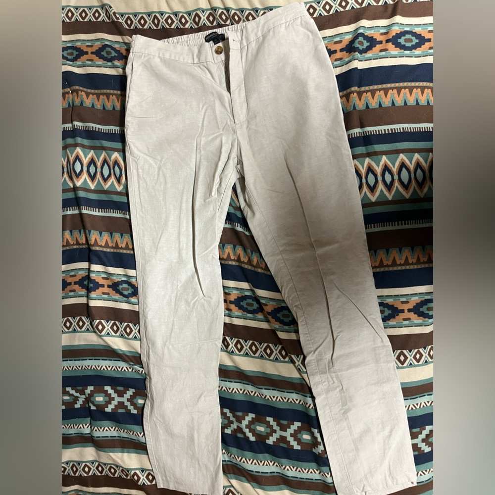 Banana Republic Men’s Size 32L Sand Resort Pants EUC